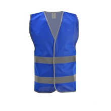 EN471 Hi Vis Blue reflecting / Reflective Safety Vest For Security